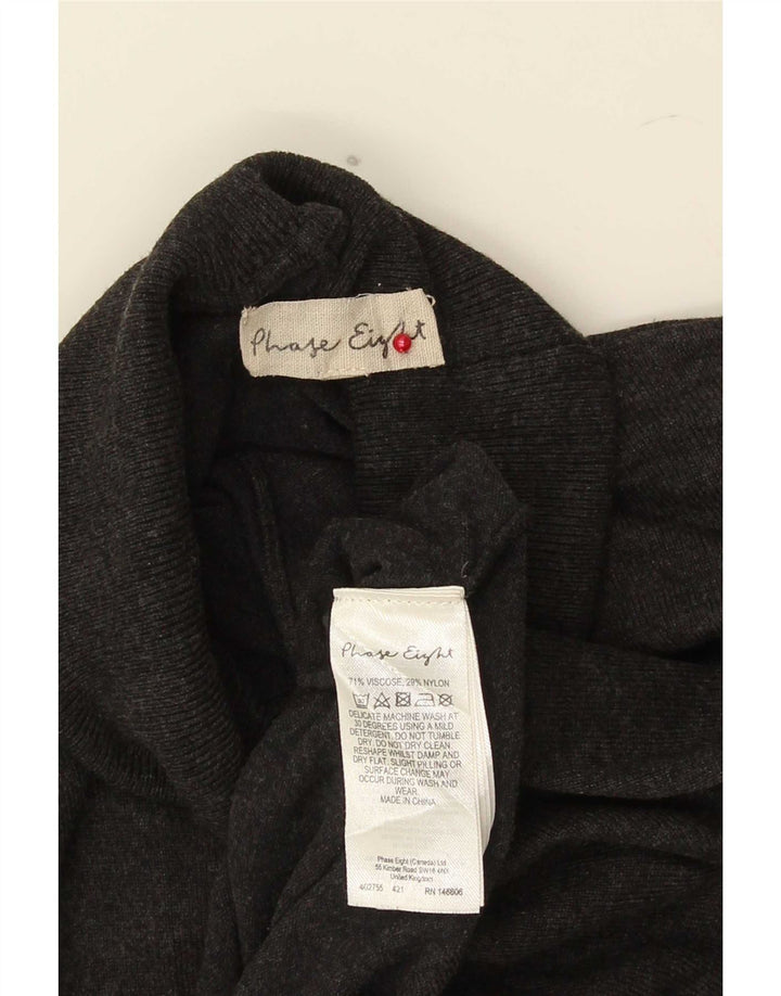 Maglione da donna a collo alto corto Phase Eight da donna UK 14 grande grigio