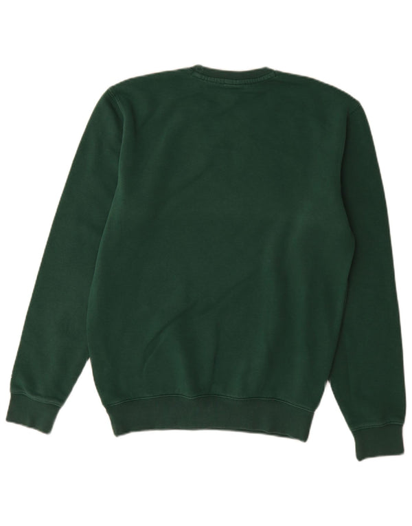 Felpa Champion da uomo con vestibilità regolare, maglione piccolo, cotone verde