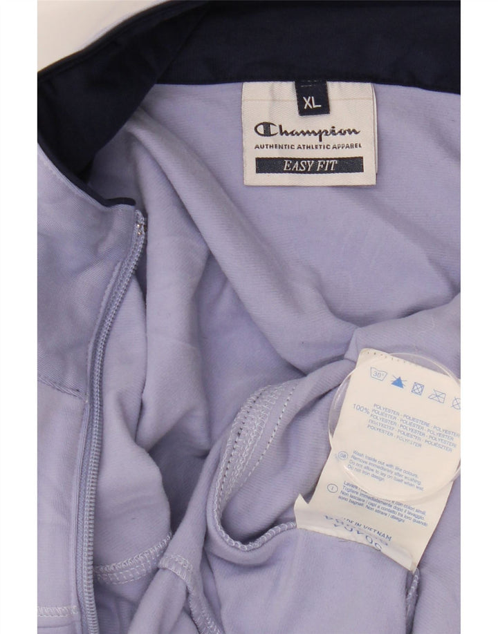 Giacca da tuta da uomo CHAMPION XL viola poliestere