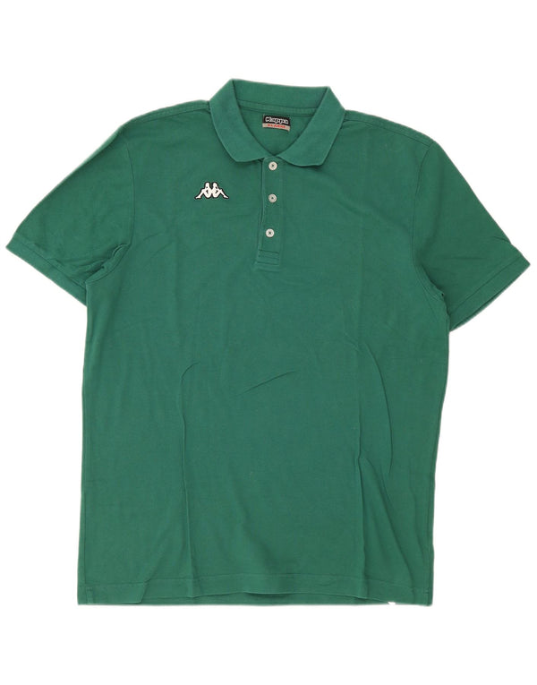 Polo Kappa Uomo XL Verde Cotone