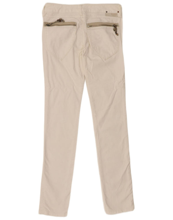 Jeans super skinny per ragazze Diesel 13-14 anni W28 L32 cotone bianco