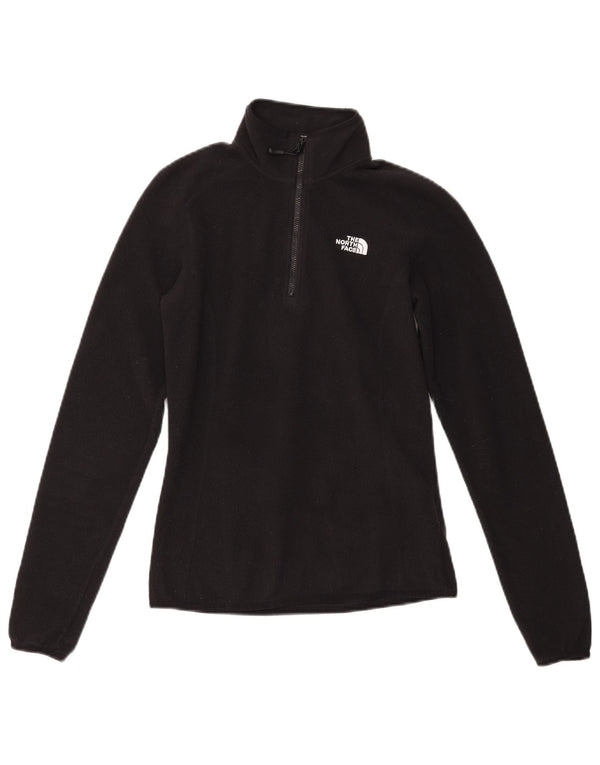 Maglione in pile da donna con collo e zip The North Face UK 6 XS poliestere nero
