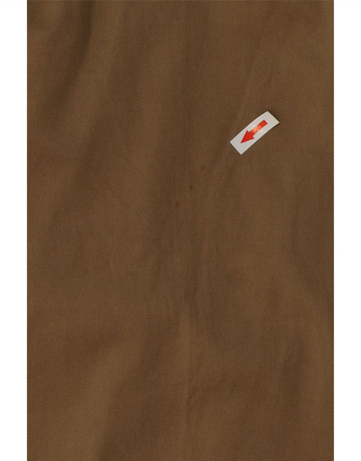 DOCKERS Pantaloni casual dritti kaki da uomo W34 L30 in cotone beige