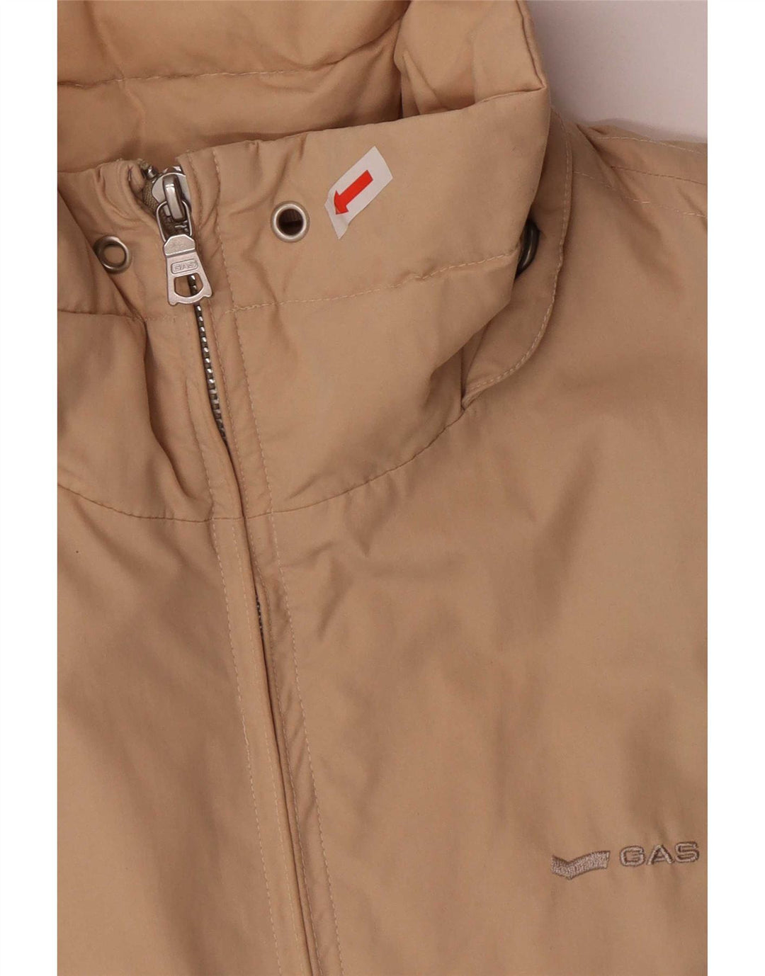 Giacca a vento da donna vestibilità regolare Gas UK 16 grande cotone beige