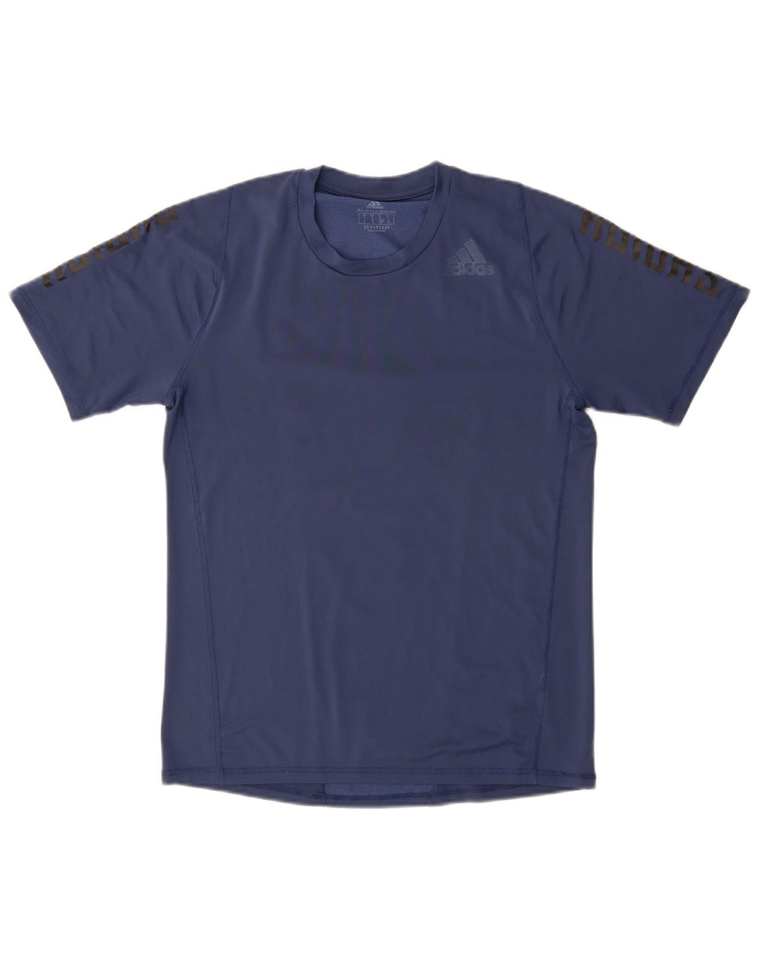 T-shirt grafica ADIDAS da uomo Aeroready Top Small Blu navy