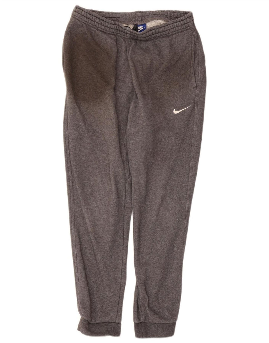 Pantaloni da tuta da uomo Nike Joggers grandi in cotone chiazzato grigio