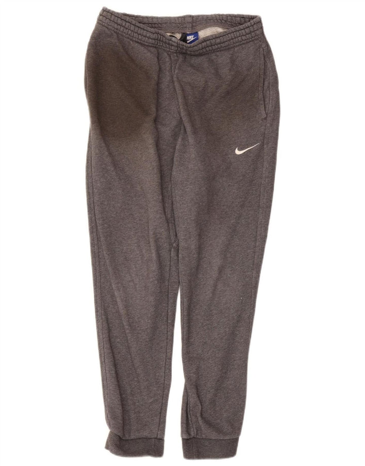 Pantaloni da tuta da uomo Nike Joggers grandi in cotone chiazzato grigio