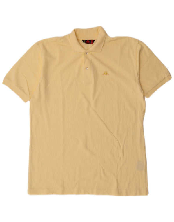 Polo Kappa Uomo XL Cotone Giallo