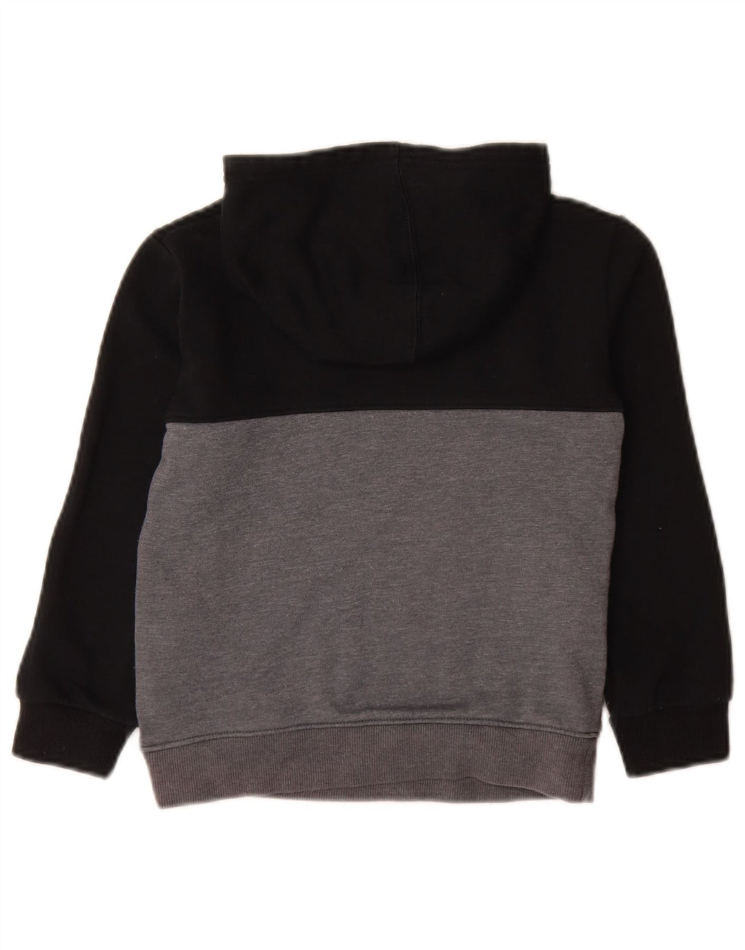 Felpa con cappuccio grafica per ragazzi UNDER ARMOUR 6-7 anni in cotone color block nero