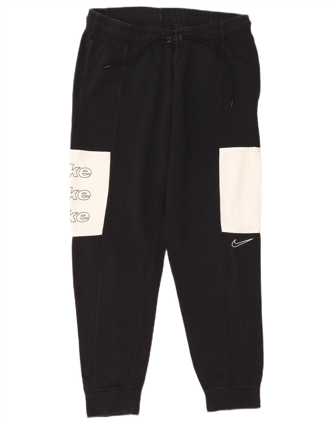 NIKE Pantaloni da tuta con grafica da uomo Joggers Medium Black Colourblock