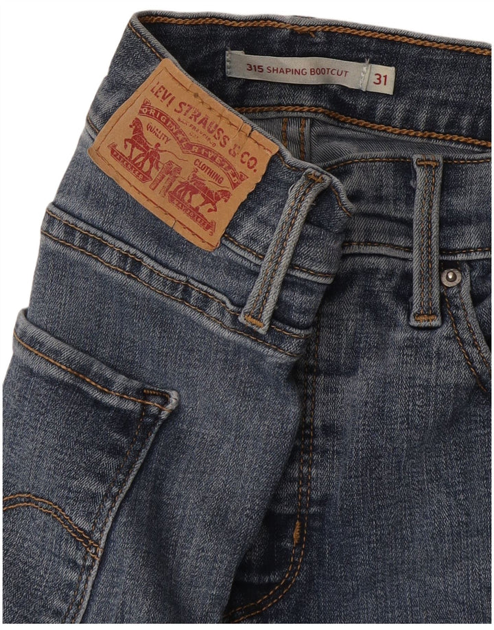 Levi's Donna 315 Shaping Bootcut Jeans W31 L33 Blu