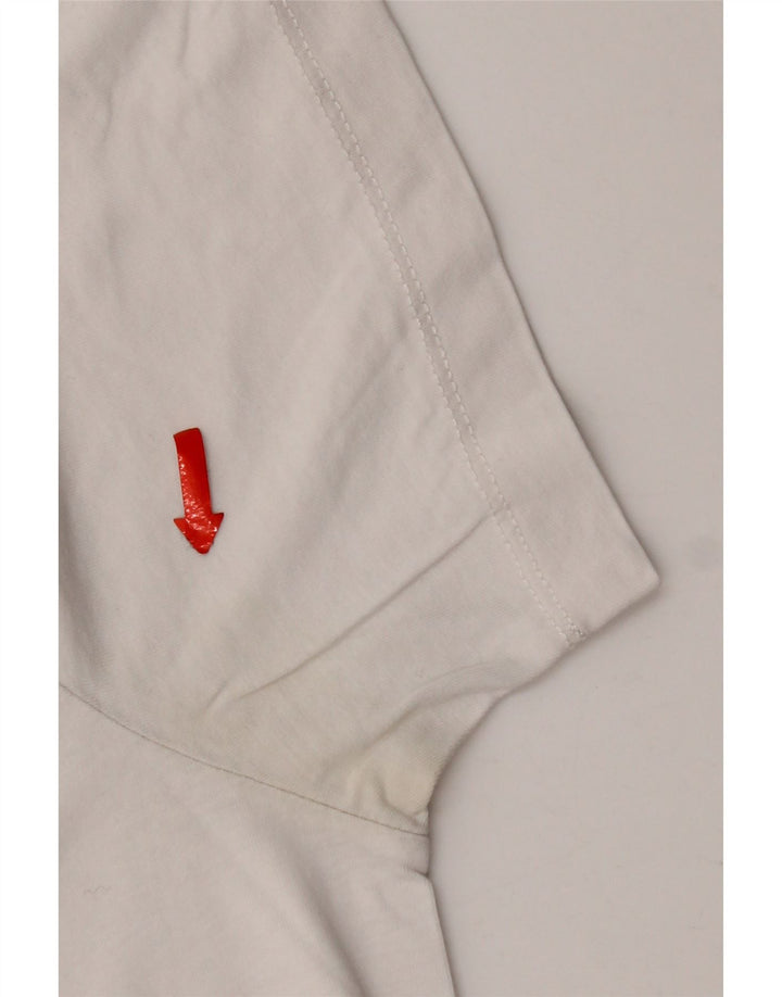T-shirt da uomo Tommy Hilfiger Top in cotone bianco medio
