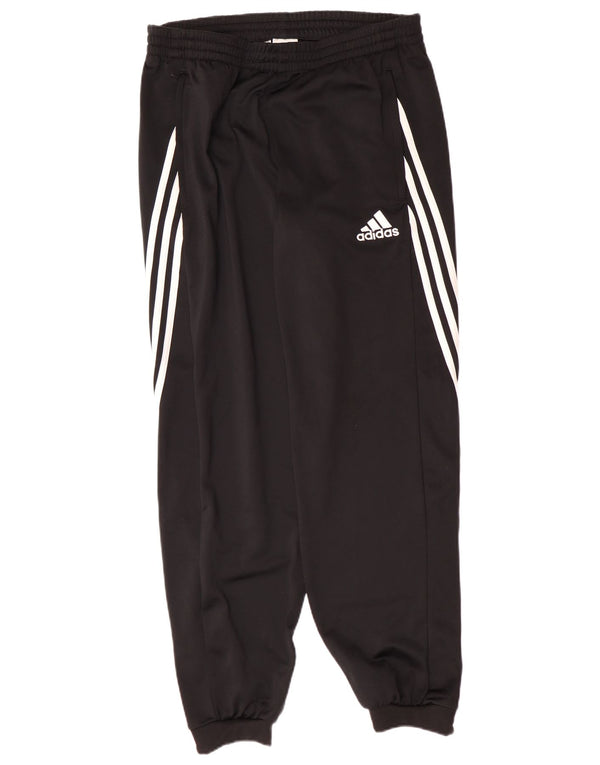Pantaloni da tuta da uomo ADIDAS Joggers medio poliestere nero