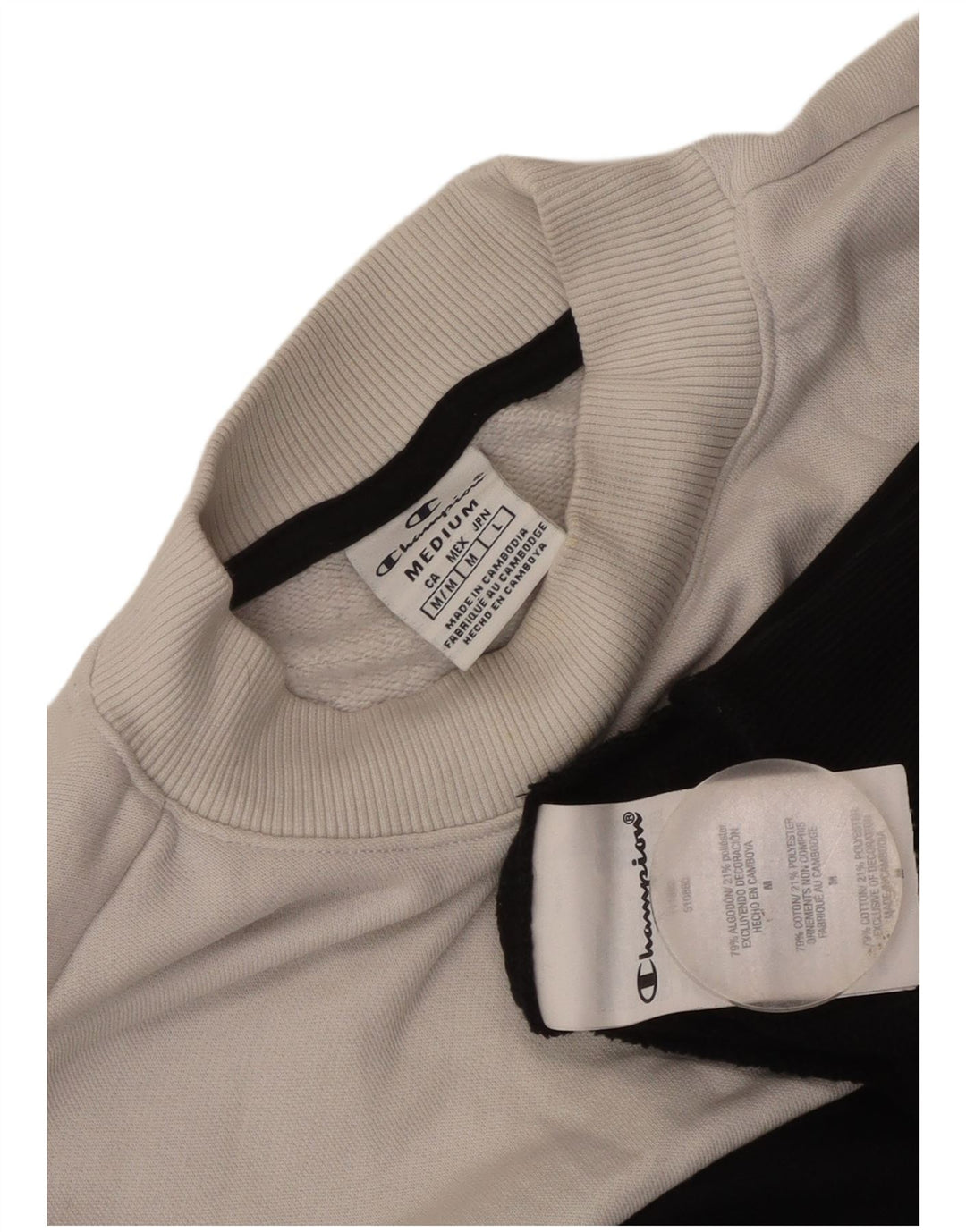 Felpa oversize da donna Champion UK 14 Medium Black Colourblock