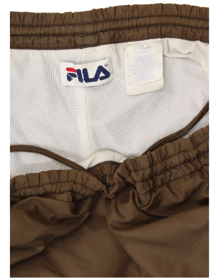 Pantaloni da tuta da uomo Fila Medium Khaki Poliammide
