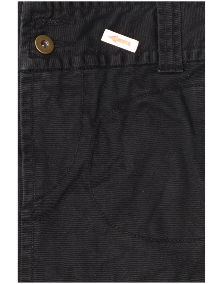 Gonna mini cargo da donna Benetton W28 blu navy medio
