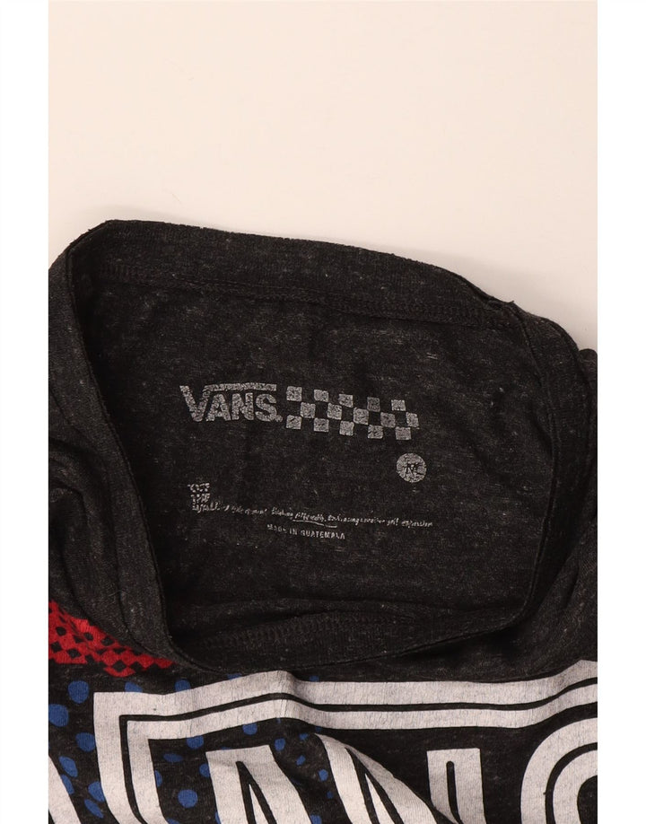 Maglietta grafica da uomo Vans Top grigio medio chiazzato