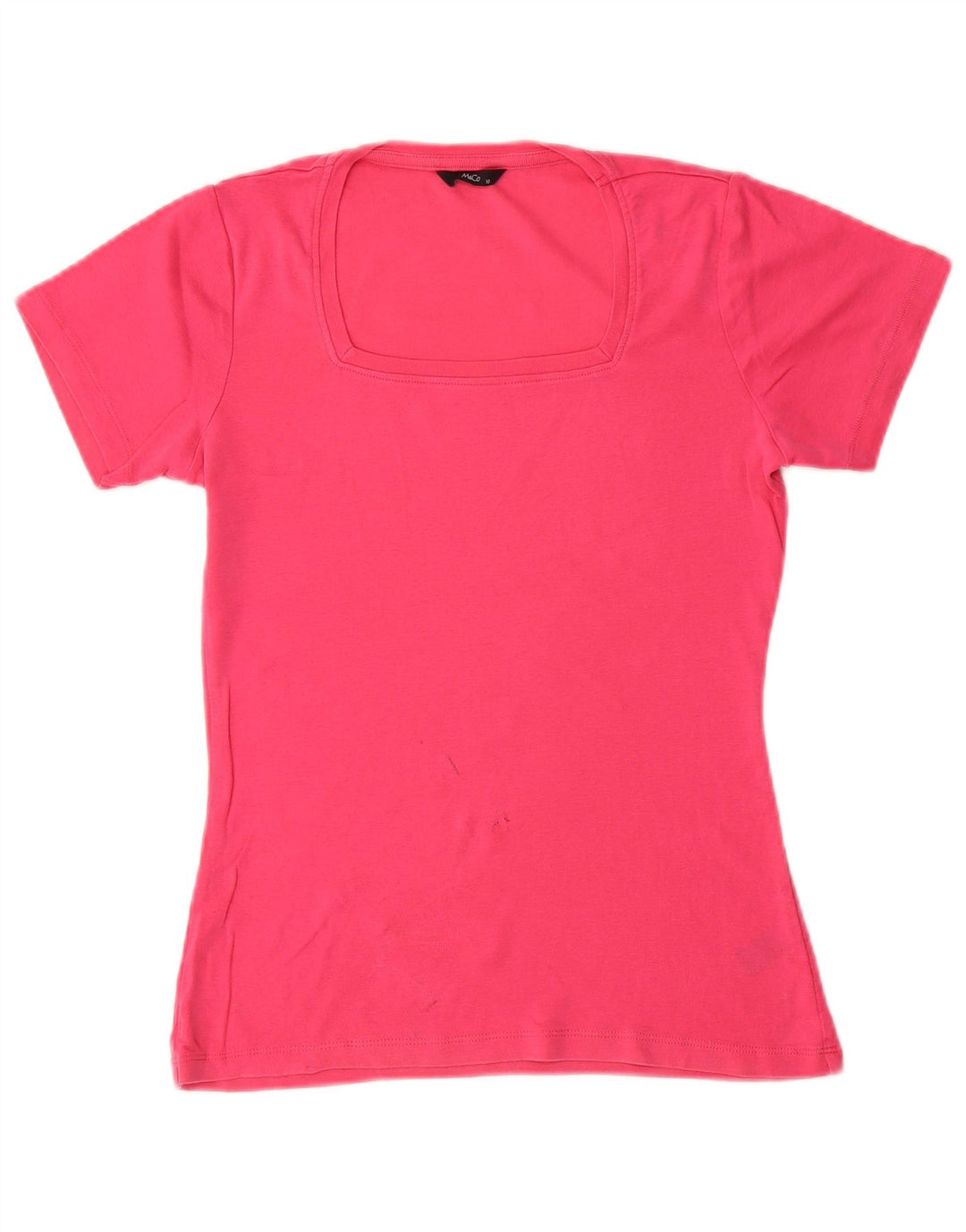 Maglietta da donna M&Co Top UK 10 piccola in cotone rosa