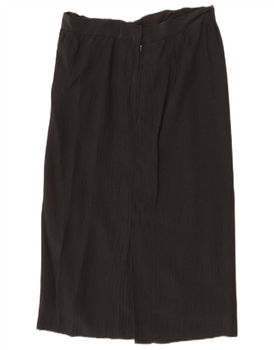 Gonna longuette vintage da donna W30 media nera