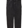 Jeans dritti da uomo Marks & Spencer W32 L27 cotone nero
