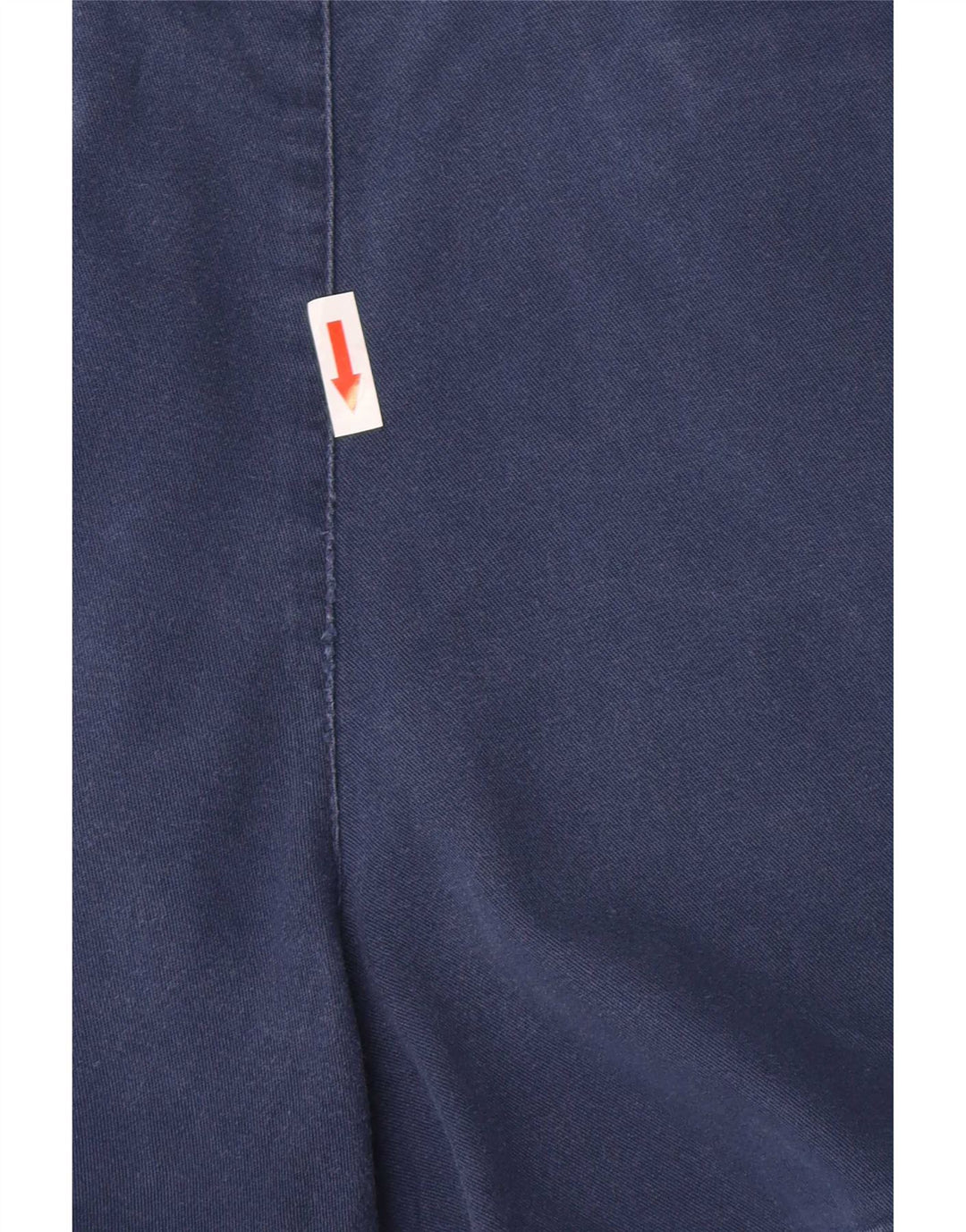 Pantaloncini chino con pegging da uomo Marks & Spencer W32 cotone blu navy medio