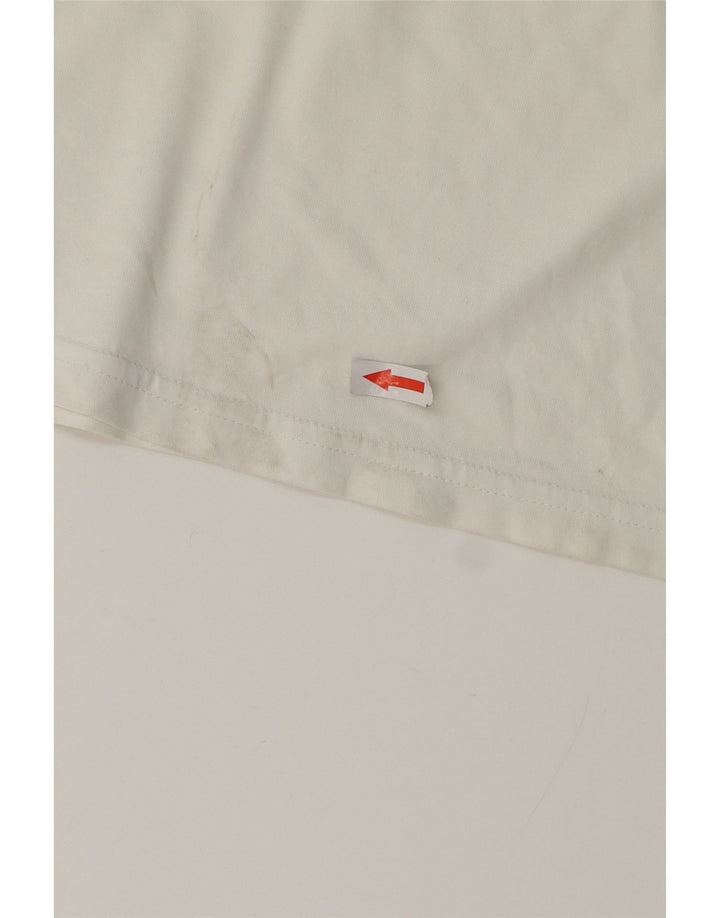 T-shirt grafica da uomo HUGO BOSS Top Small in cotone bianco