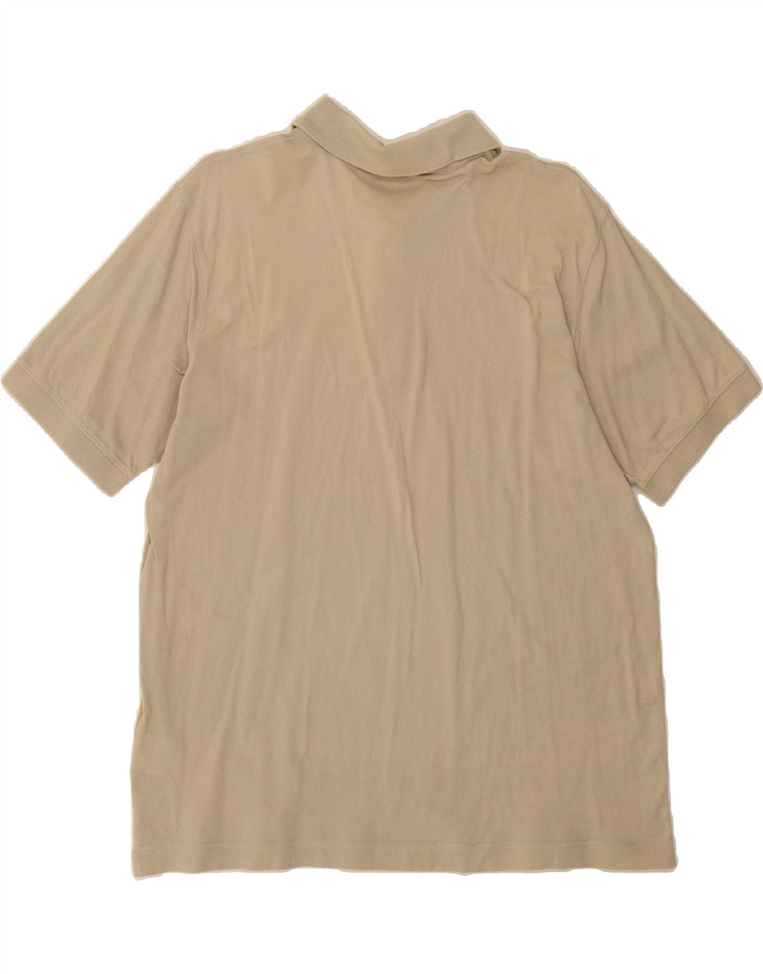 SERGIO TACCHINI Mens Polo Shirt IT 46 Small Beige Cotton Vintage Sergio Tacchini and Second-Hand Sergio Tacchini from Messina Hembry 