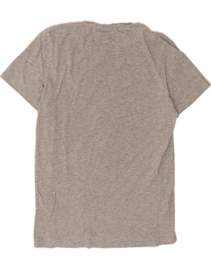 JACK & JONES Mens Graphic T-Shirt Top Large Grey Vintage Jack & Jones and Second-Hand Jack & Jones from Messina Hembry 