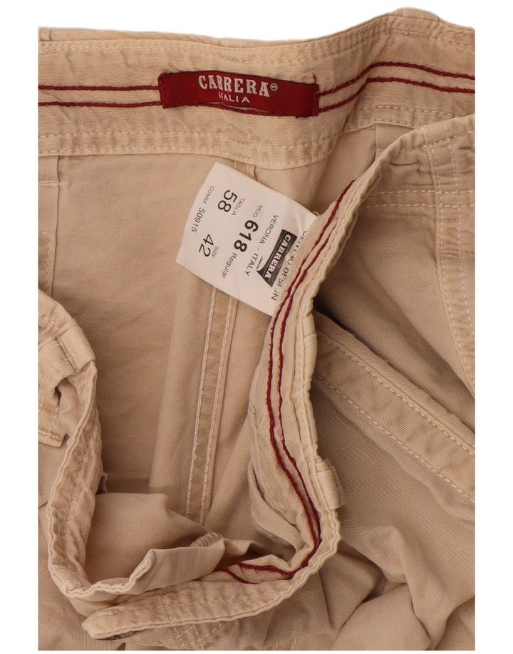 CARRERA Pantaloncini cargo da uomo 618 W42 2XL Cotone beige