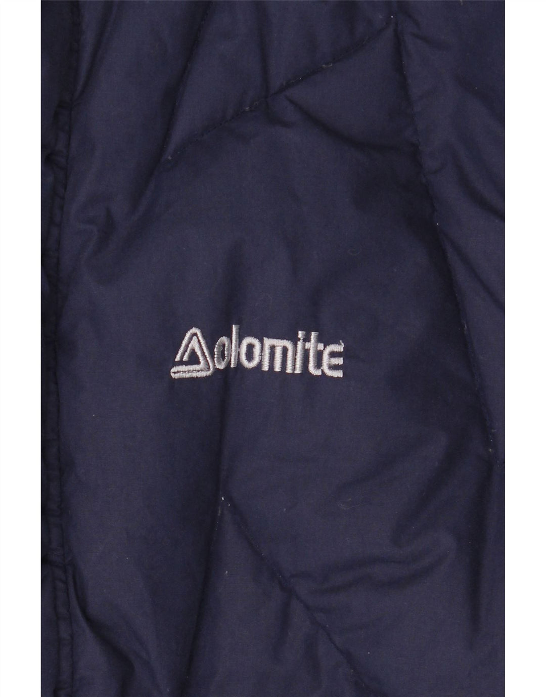 Giacca imbottita reversibile da uomo Dolomite UK 38 poliestere medio blu navy