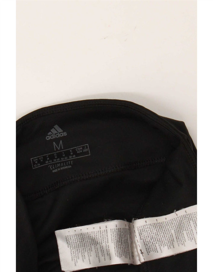 Leggings Adidas Climalite da donna UK 12/14 Poliestere nero medio