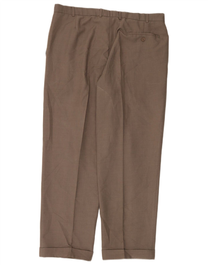 Pantaloni casual con pegging Marks & Spencer da uomo St. Michael W38 L29 Marrone