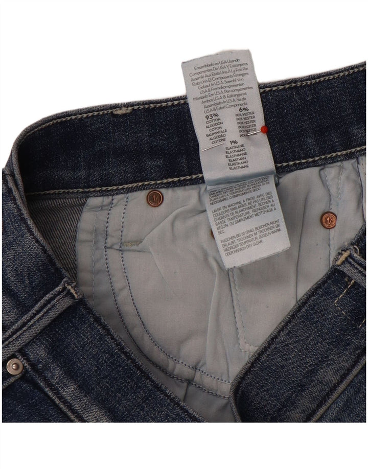 Gonna in denim da donna Mother W25 XS Blu