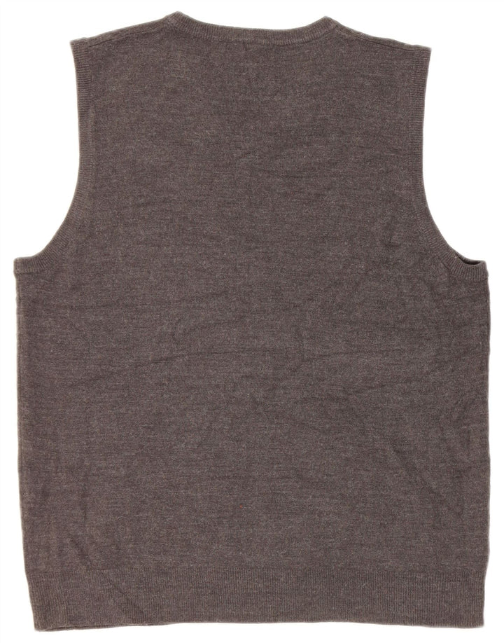 Canottiera da uomo John Lewis XL in acrilico grigio