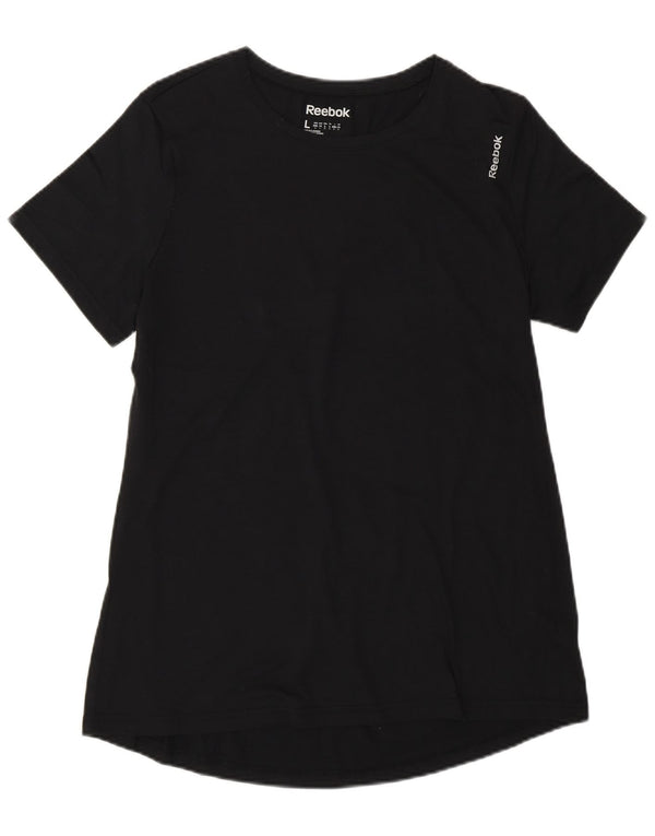T-shirt Reebok da donna Top UK 14 media nera