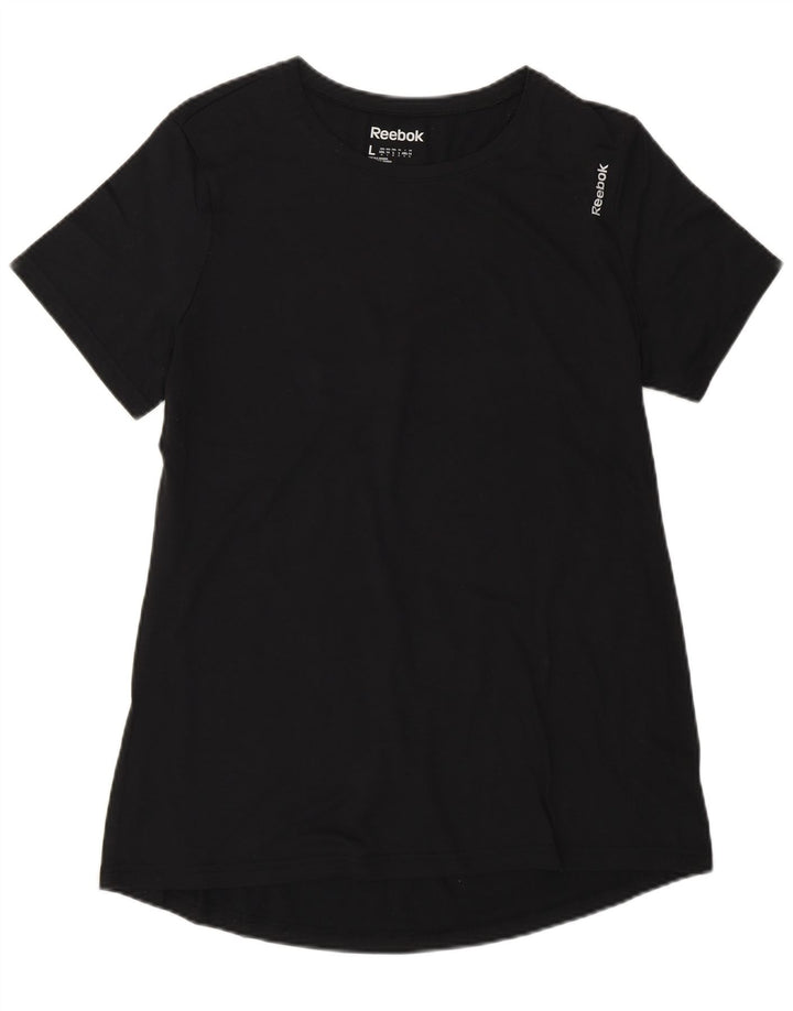 T-shirt Reebok da donna Top UK 14 media nera