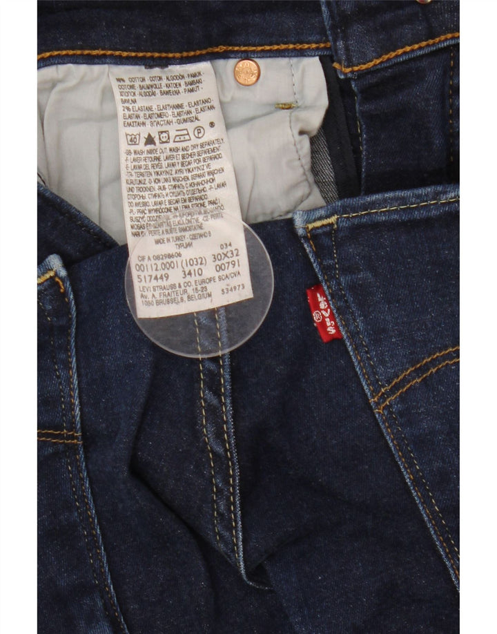 Jeans skinny da donna Levi's W30 L32 in cotone blu navy
