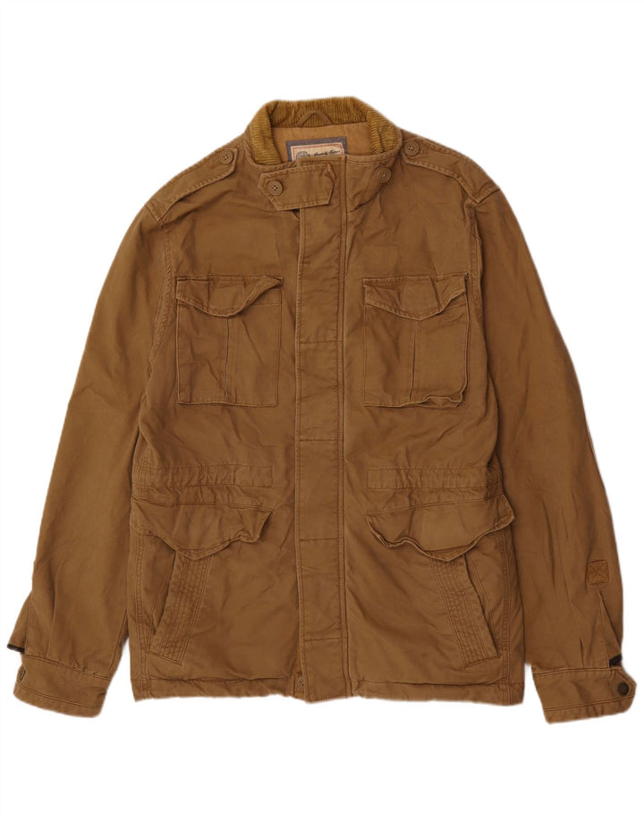 Giacca militare da uomo Fat Face UK 38 Cotone beige medio
