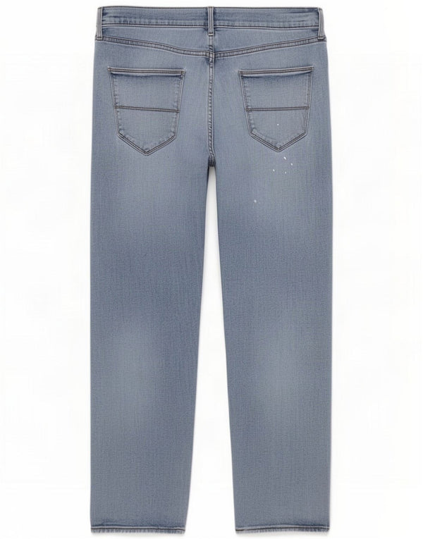 Marks & Spencer Jeans dritti da uomo W36 L29 Blu Cotone