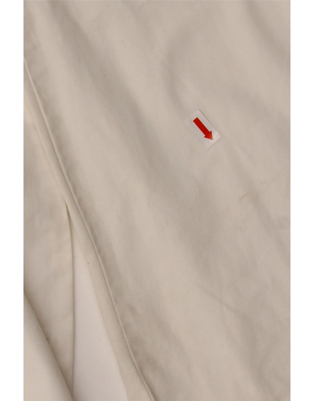 Pantaloni chino larghi da donna DIESEL W28 L31 cotone bianco