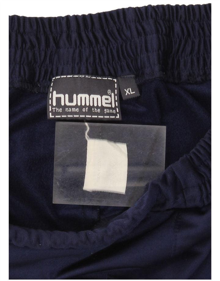 Pantaloni da tuta da uomo Hummel XL poliestere blu navy