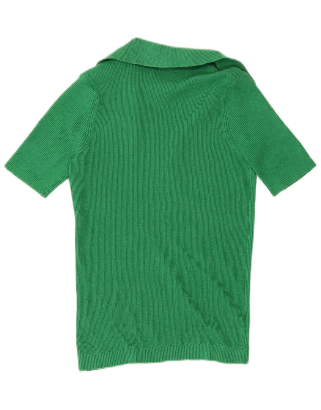 Polo in maglia da donna Marks & Spencer UK 8 piccola verde