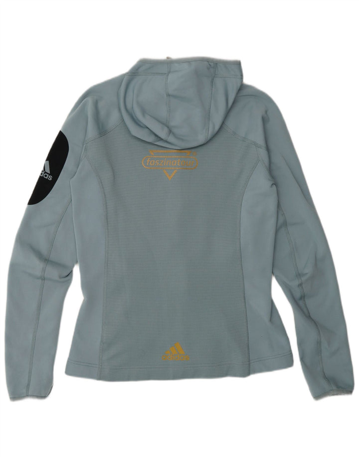 Giacca da tuta da donna Adidas Terrex UK 12 Colorblock blu medio