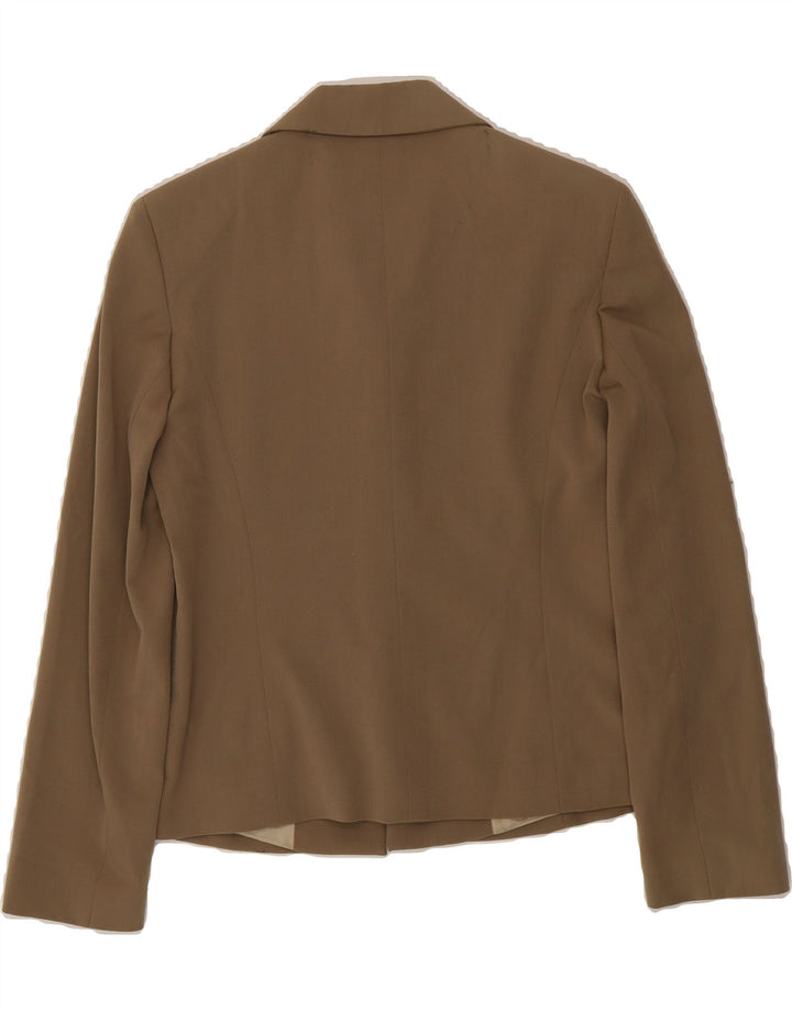 TRUSSARDI JEANS Womens Blazer Jacket IT 42 Medium Brown Vintage Trussardi Jeans and Second-Hand Trussardi Jeans from Messina Hembry 