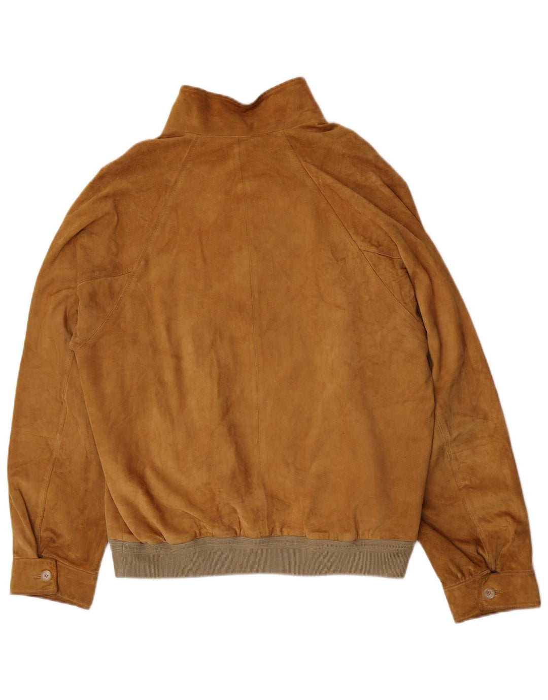 Giubbotto bomber in pelle scamosciata da uomo Gerani IT 56 3XL Pelle beige
