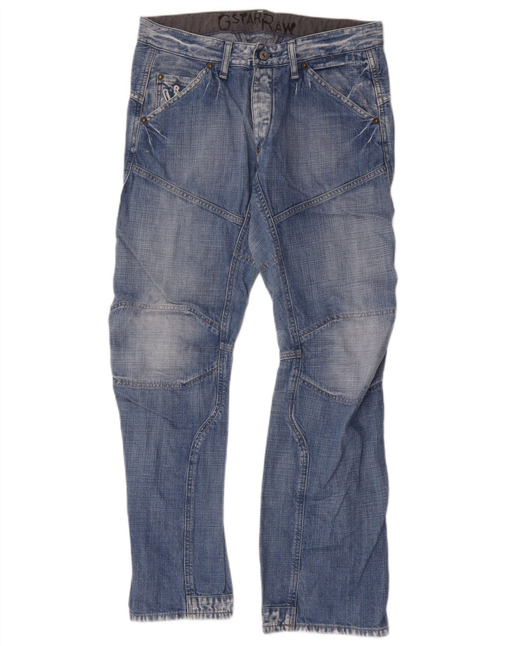 Jeans dritti cargo da uomo G-Star W34 L32 cotone blu