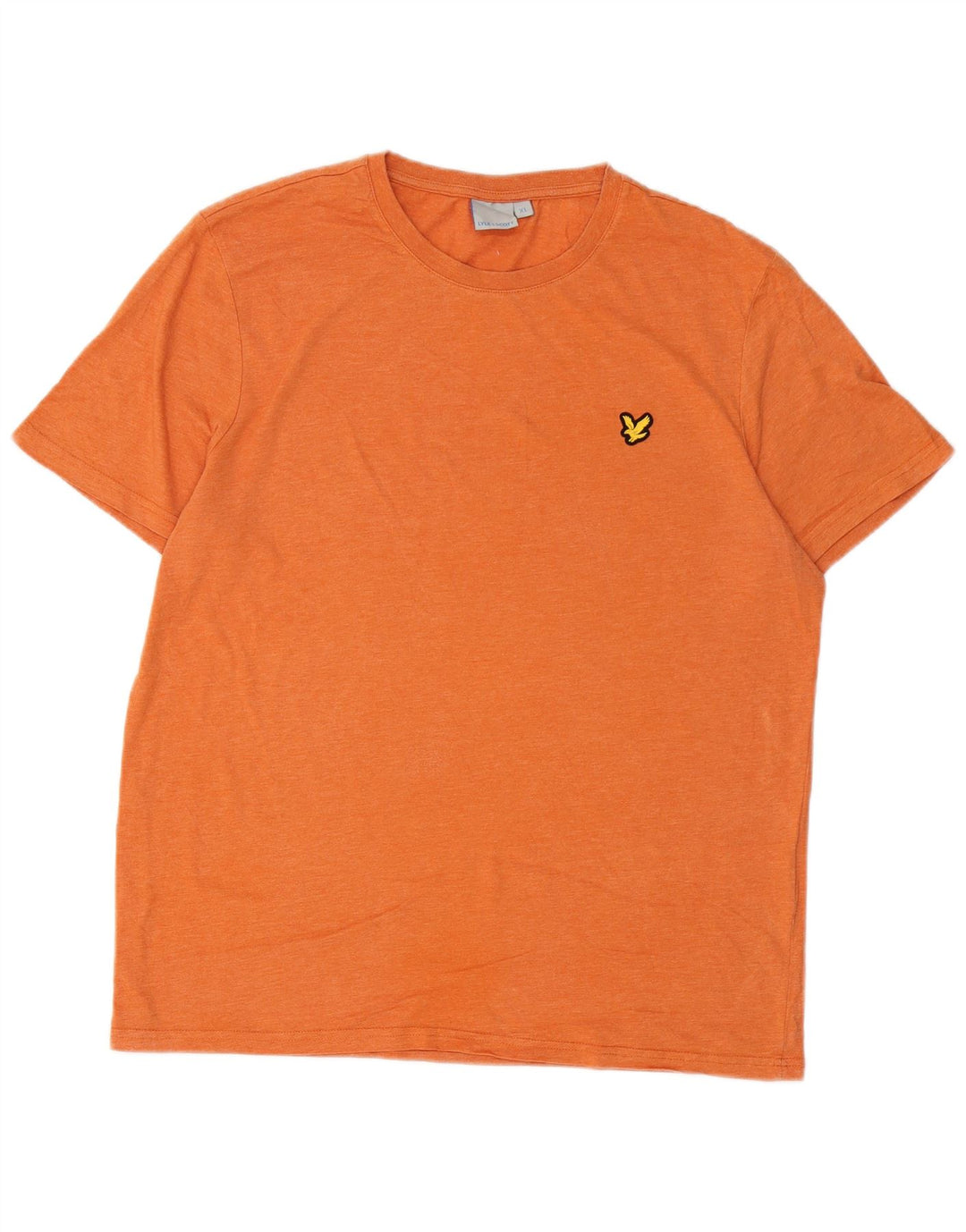 T-shirt da uomo LYLE & SCOTT Top XL arancione poliestere