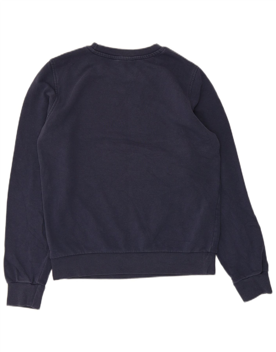 Felpa da donna Marks & Spencer UK 8 Small Blu Navy Cotone