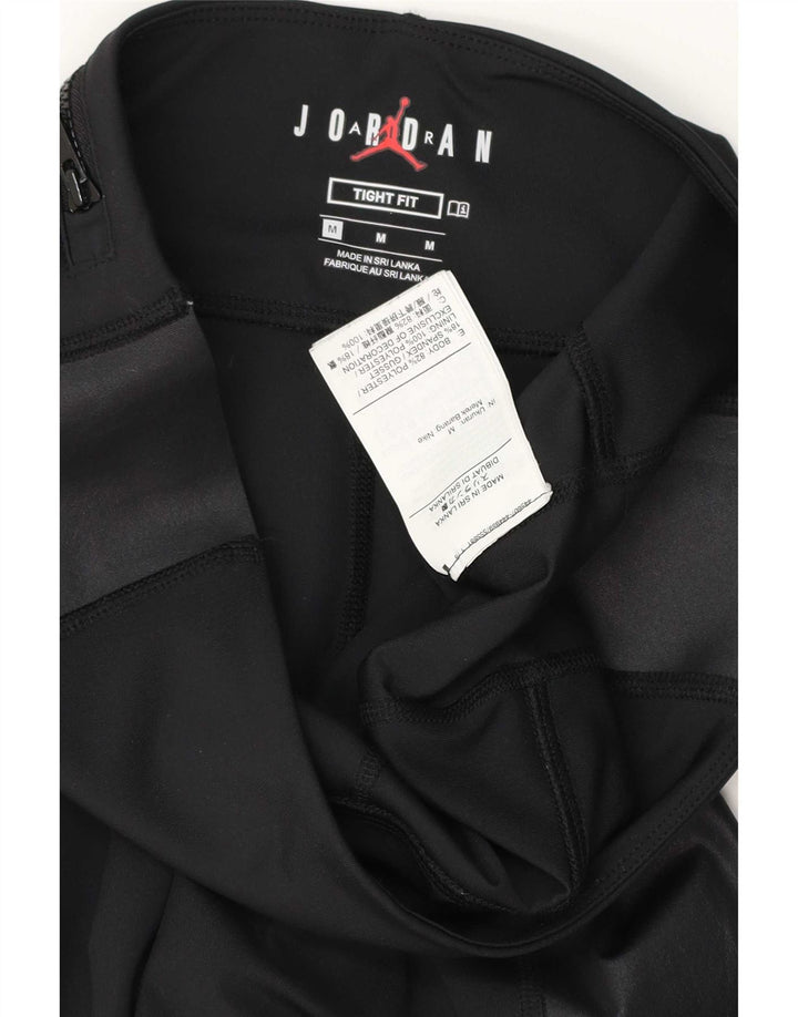 Leggings aderenti Jordan da donna UK 12 poliestere color block medio nero