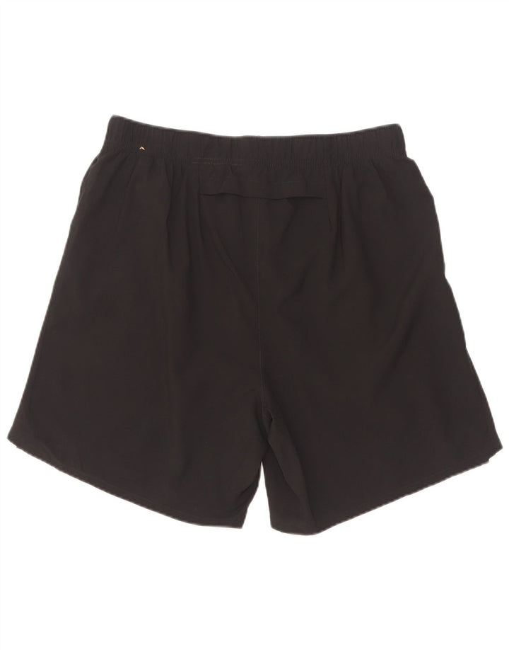 Pantaloncini sportivi Nike Dri Fit da uomo, poliestere medio nero